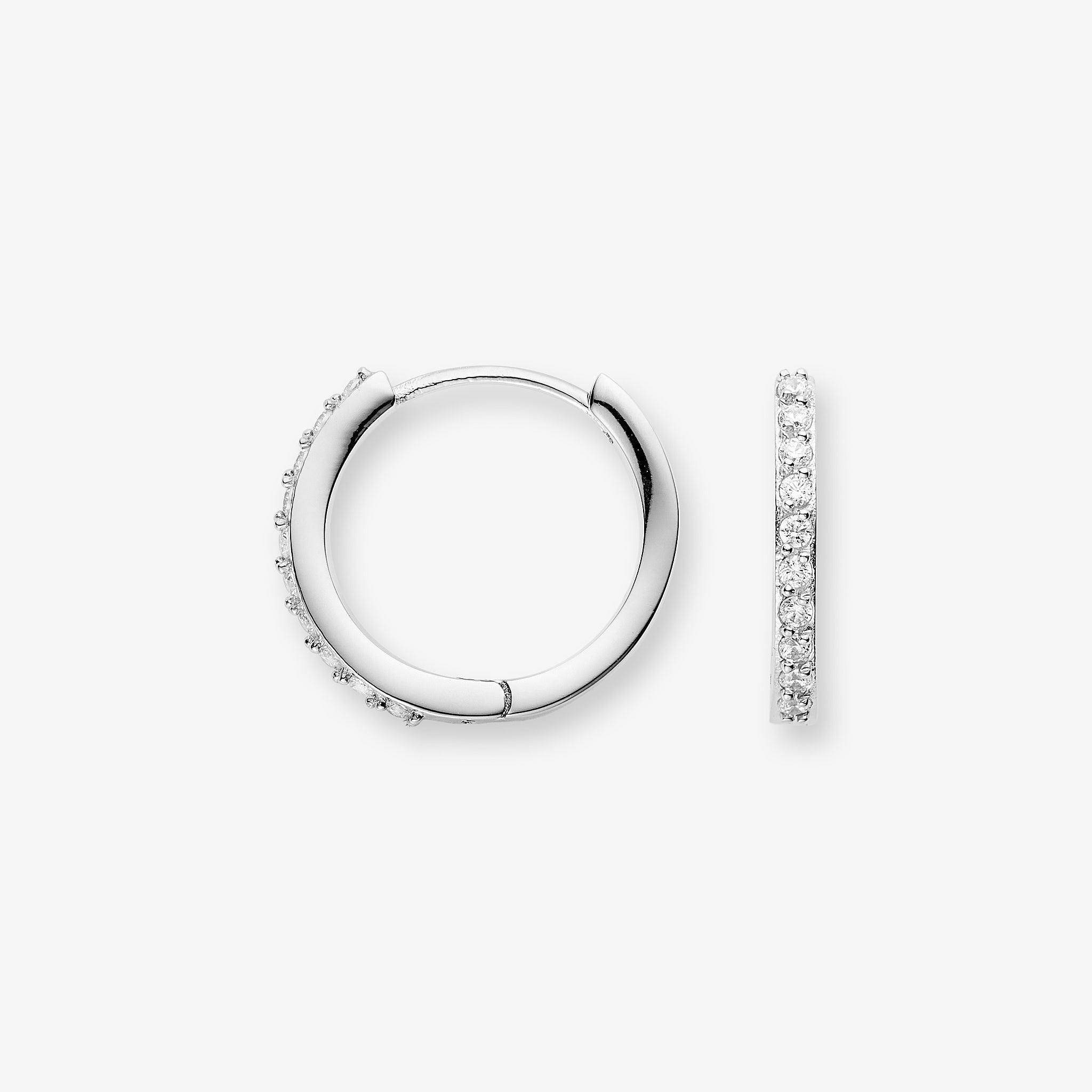 Classic Crystal Creol 16mm sølvbelagt